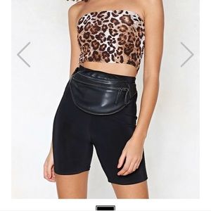 NEVER BEEN WORN NASTY GAL BIKER SHORTS